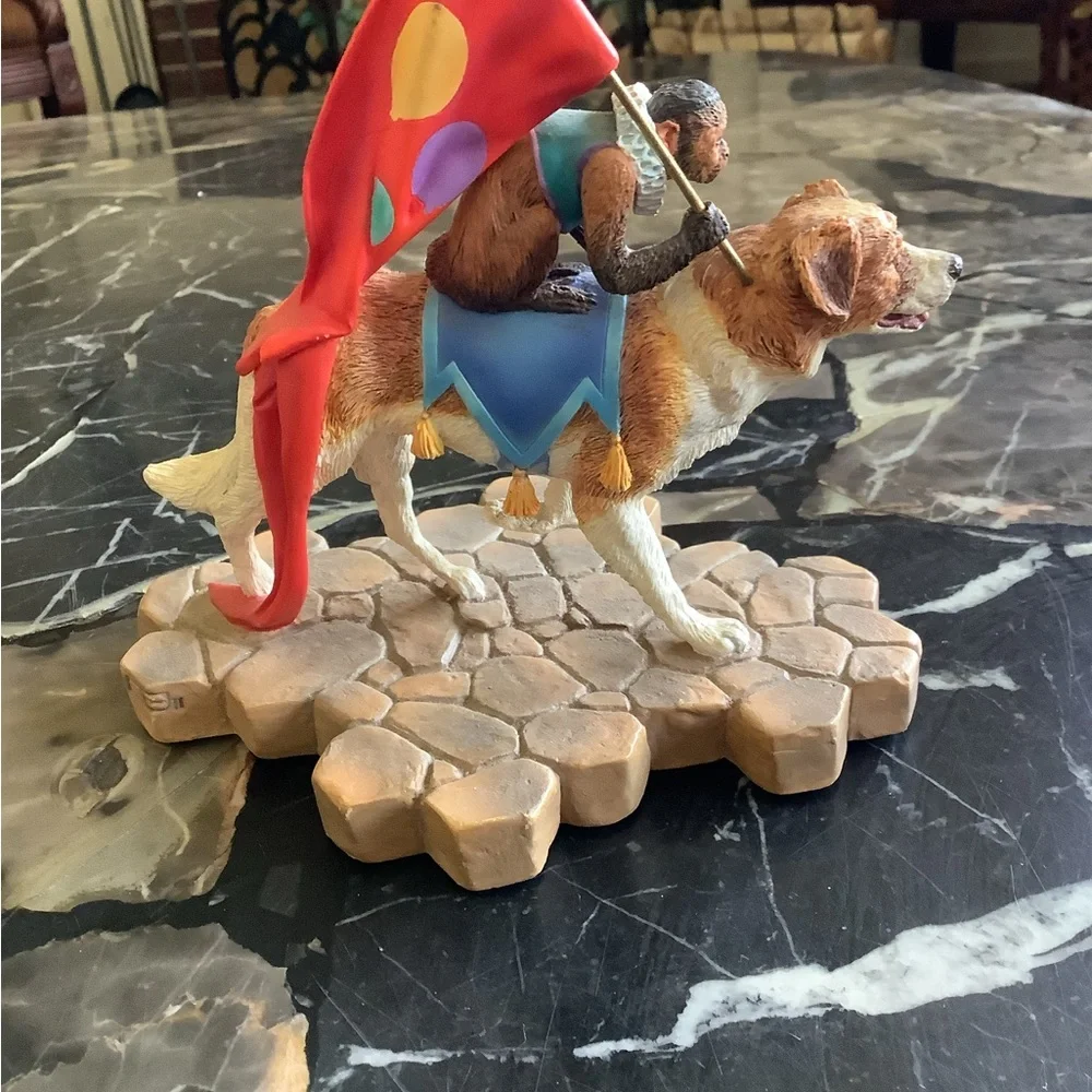 Authentic numbered 6734 thomas blackshear K9 monkey shines figurine